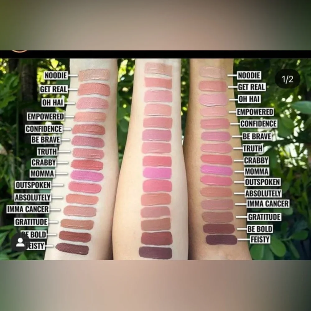 Never used Jaclyn hill lipstick in truth